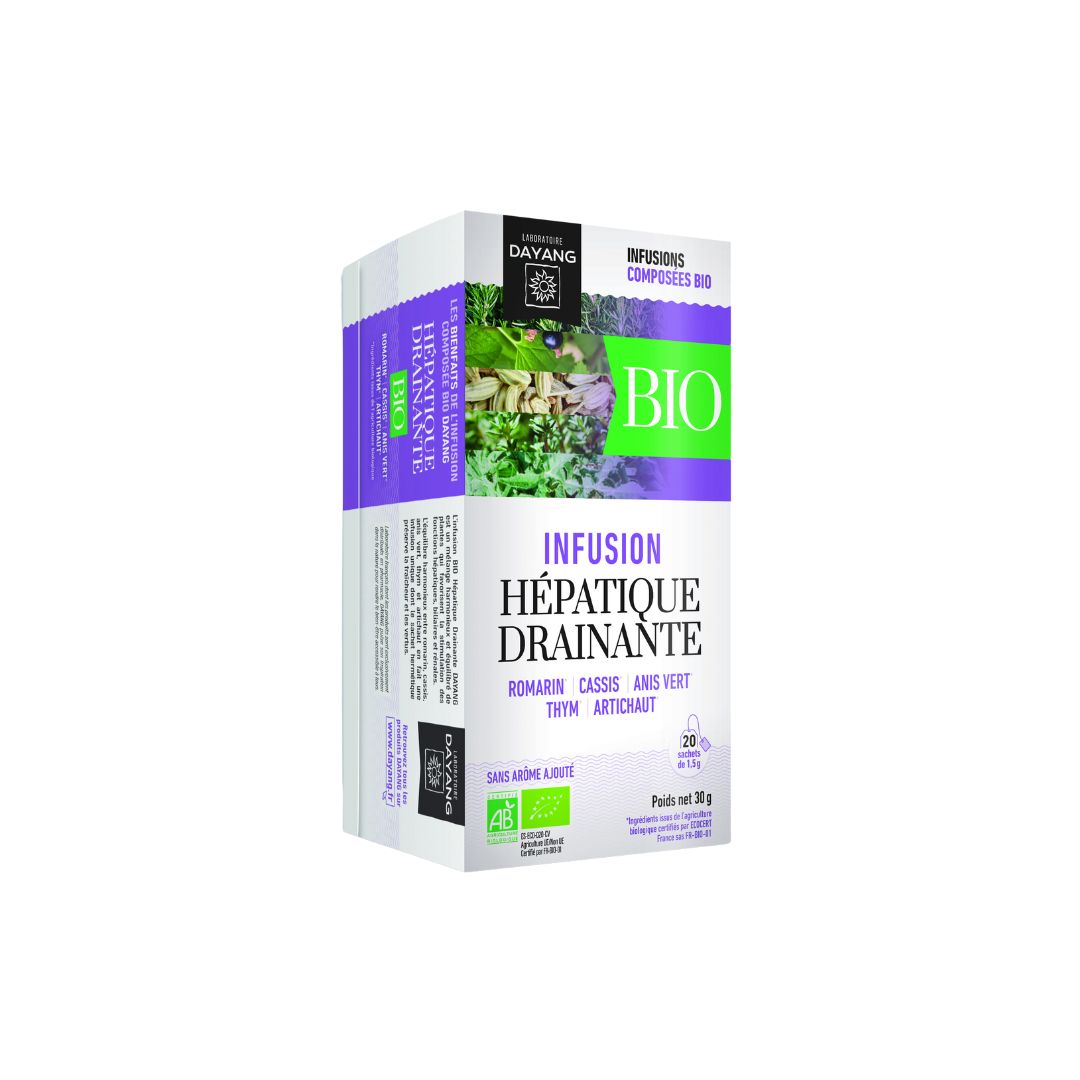 image Infusion Hépatique drainante bio 20 sachets