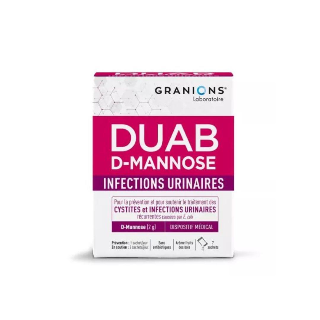 image DUAB D-MANNOSE Infections urinaires
